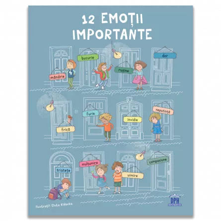 Psihologie - 12 emotii importante - Anna Czerwińska-Rydel, Liliana Fabisińska, Agnieszka Frączek