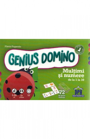 Preuniversitaria - Genius Domino. Multimi si numere de la 1 la 10 - Flavio Fogarolo