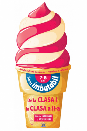 School book - I'm unbeatable. From class I to class II. 360 questions and answers. 7-8 years. Ice cream edition