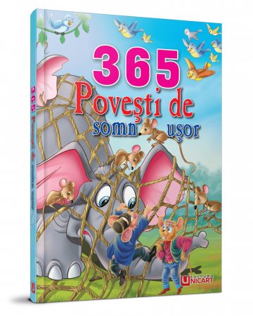 Literatură pentru copii - Povești ilustrate - 365 povesti de somn usor