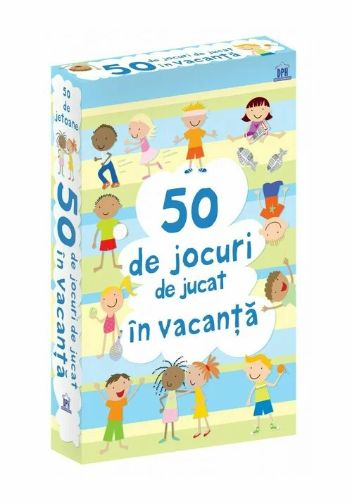 Cărți pentru copii - 50 de jocuri de jucat in vacanta
