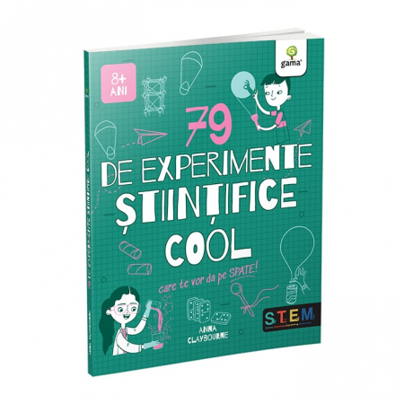 Cărți pentru copii - 79 de experimente stiintifice cool - Anna Claybourne