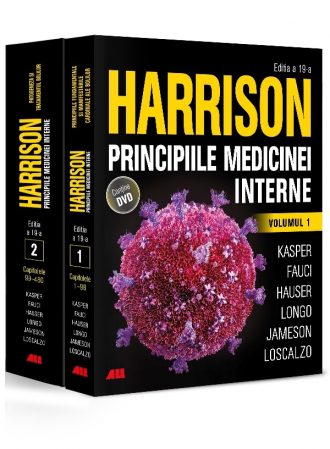 Medicină - Harrison. Principiile medicinei interne. Volumele I + II (+ DVD) - Dan L. Longo, Anthony S. Fauci
