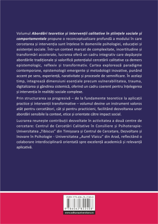Theoretical Approaches and Qualitative Interventions [1]