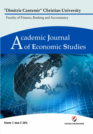 General economics - Academic Journal of Economic Studies, Volume 1, Issue 2/2015