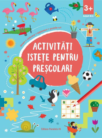 Cărți pentru copii - Activitati istete pentru prescolari (3 ani +). Editia a II-a - Ballon Media