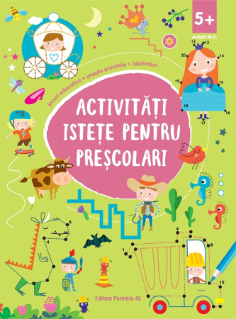 Cărți pentru copii - Activitati istete pentru prescolari (5 ani +). Editia a II-a - Ballon Media