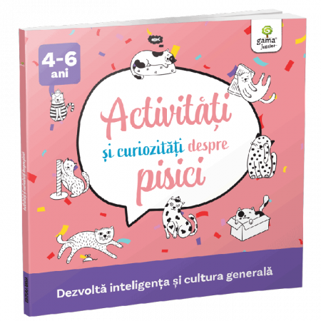 Books for children - Activities and curiosities about cats 4-6 years