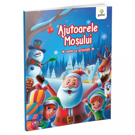 Cărți pentru copii - Ajutoarele Mosului. Carte de activitati