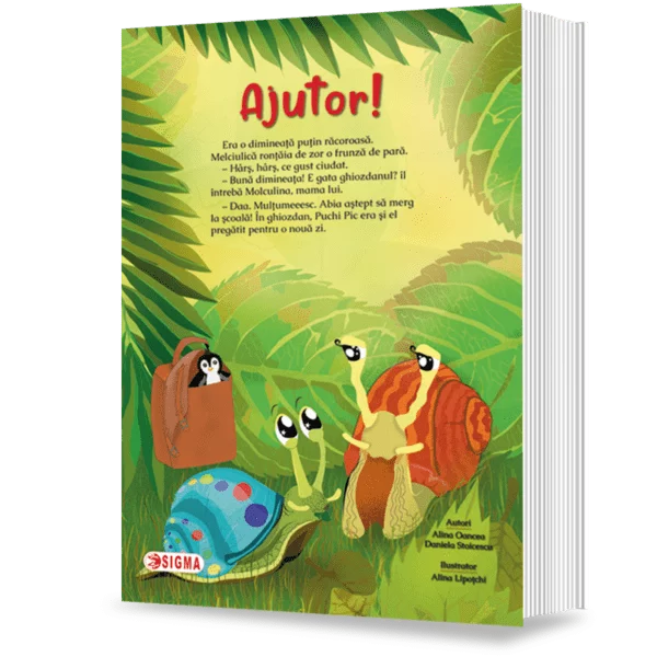 Children's literature - Illustrated stories - Help! (format A3) - Alina Oancea, Daniela Stoicescu