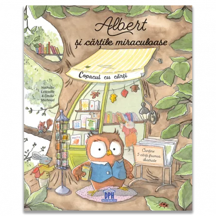 Children's literature - Illustrated stories - Albert and the Miraculous Books: The Book Tree - Nathalie Lescaille