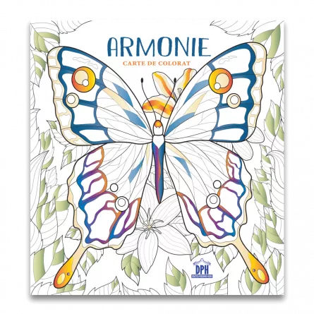 Leisure - Harmony. Coloring book. 28 removable tabs
