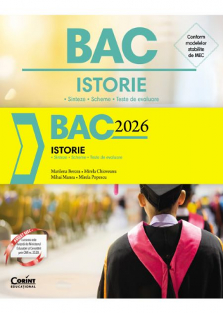 Carte Preuniversitară - Bacalaureat 2026. Istorie - Marilena Bercea, Mirela Chioveanu, Mihai Manea, Mirela Popescu