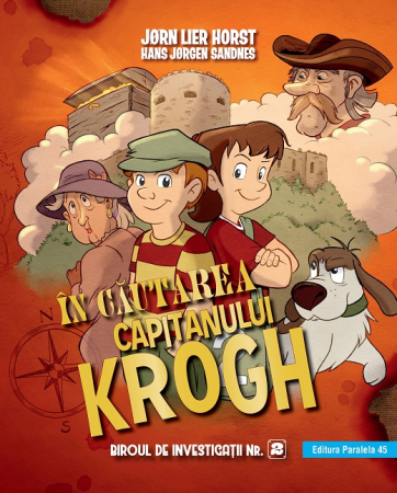 Children's literature - Illustrated stories - Investigation office no. 2. In search of Captain Krogh. Second Edition - Horst Jørn Lier, Sandnes Hans Jørgen