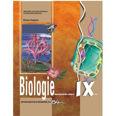 Preuniversitaria - Biologie. Manual pentru clasa a IX-a 2025 - Elena Crocnan