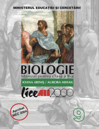 Cartea pentru școală - Biologie. Manual pentru clasa a IX-a - Aurora Mihail, Ioana Arinis