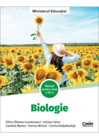 Cartea pentru școală - Biologie. Manual pentru clasa a VII-a 2024 - Silvia Olteanu (coordonator), Iuliana Tanur, Camelia Manea, Florina Miricel, Corina Kodjabashija