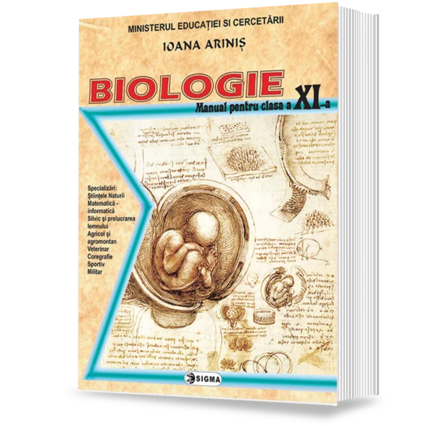 Carte Preuniversitară - Biologie. Manual pentru clasa a XI-a - Ioana Arinis