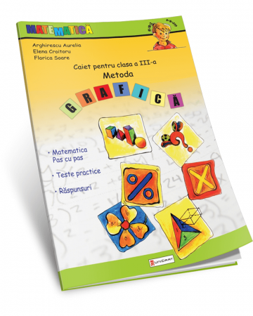 Cartea pentru școală - Caiet de matematica pentru clasa a III-a. Metoda grafica - Arghirescu Aurelia, Elena Croitoru, Florica Soare