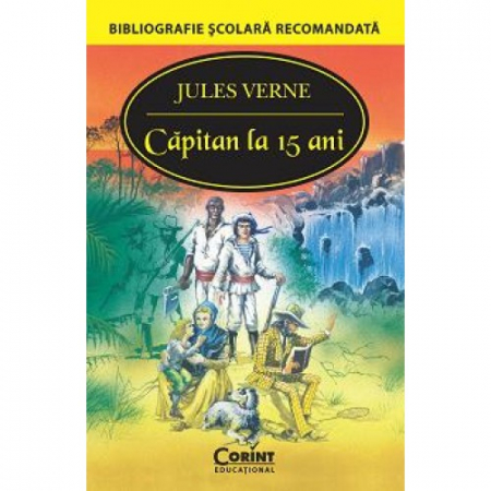 Tezaur bibliografic școlar - Capitan la 15 ani - Jules Verne