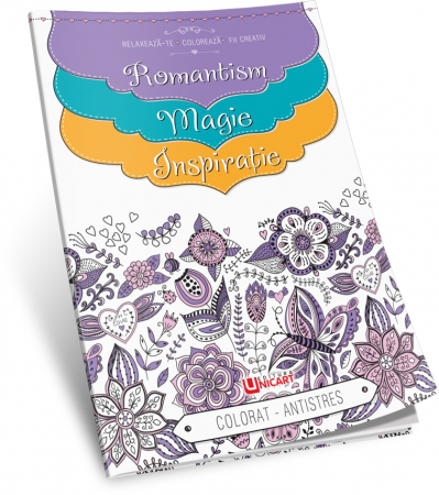 Timp liber - Carte de colorat antistres pentru adulti