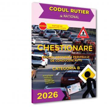 Timp liber - Chestionare pentru obtinerea permisului de conducere auto. Categoria B 2026
