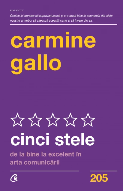 Psychology applied in everyday life - Five stars. From good to excellent in the art of communication - Carmine Gallo