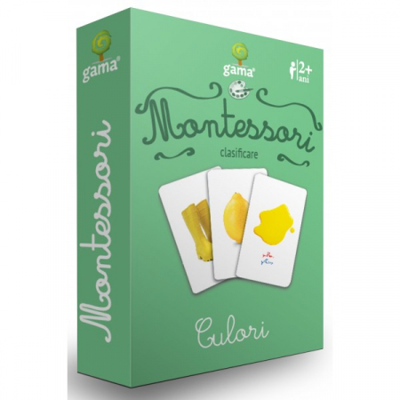 Books for children - Colors. Classification. Montessori playing cards 2 years +