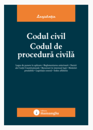 Științe juridice și administrative - Codul civil. Codul de procedura civila. Actualizat la 20 septembrie 2026