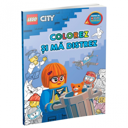 Cărți pentru copii - Colorez si ma distrez! Lego. City