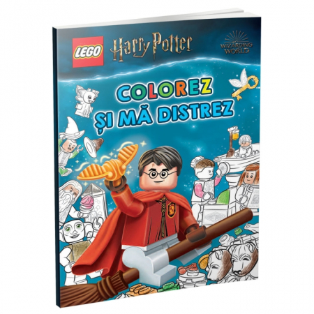 Cărți pentru copii - Colorez si ma distrez! Lego. Harry Potter