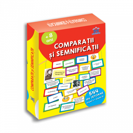 Cărți pentru copii - Comparatii si semnificatii. 544 jetoane - Gabriela Girmacea