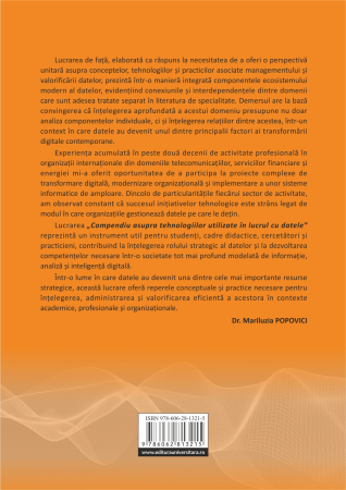 Compendiu asupra tehnologiilor utilizate în lucrul cu datele [1]