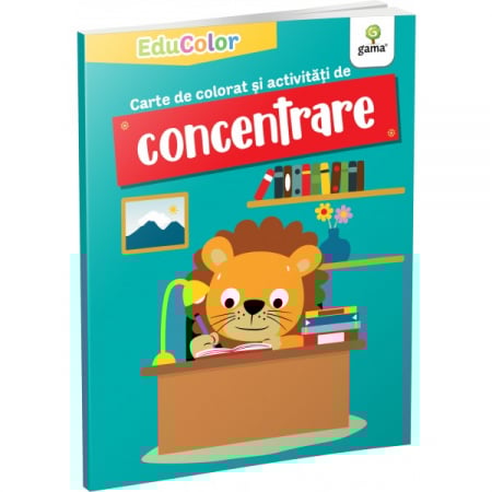 Leisure - Coloring book and concentration activities