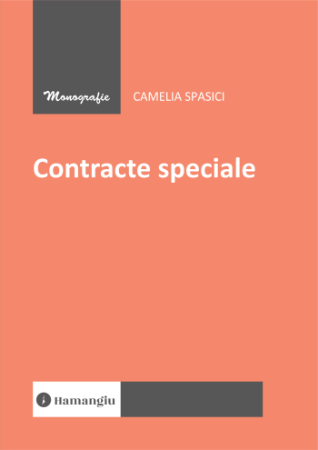Legal and administrative sciences - Special contracts - Camelia Spasici