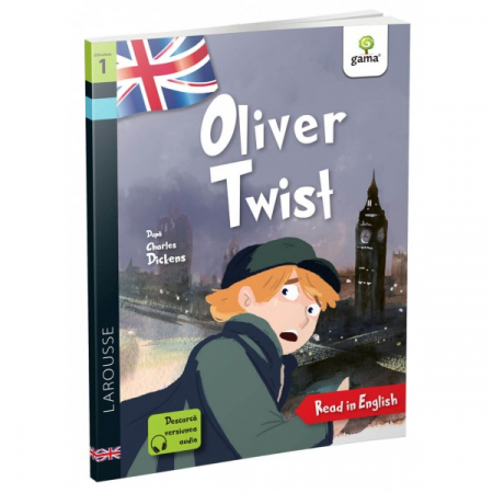 Philology - Oliver Twist. Read in English - Charles Dickens, Martyn Back