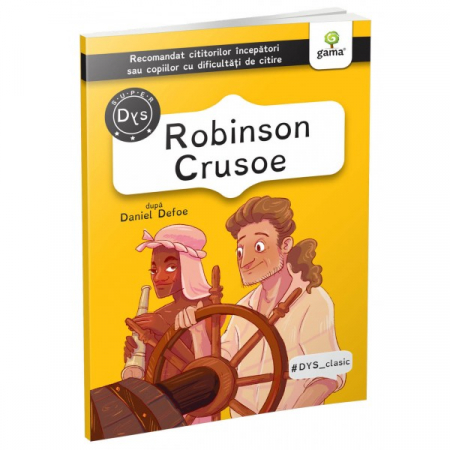 Literatură pentru copii - Povești ilustrate - Robinson Crusoe - Daniel Defoe