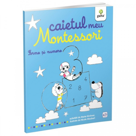 Auxiliare didactice - Forme si numere. Caietul meu Montessori - Marie Kirchner