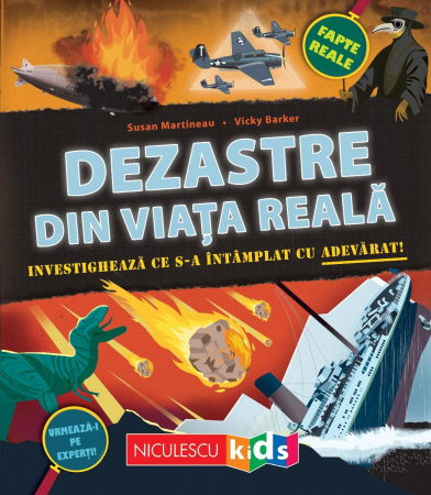 Books for children - Real life disasters. Investigate what really happened - Susan Martineau