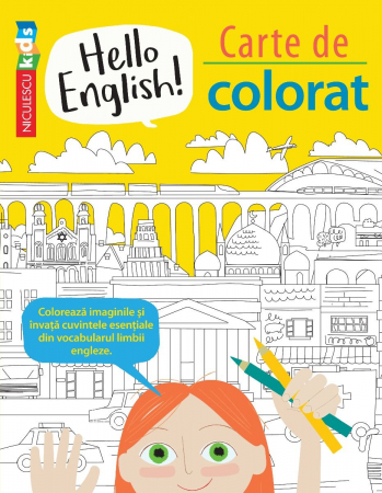 Philology - Hello English! Coloring book - Sam Hutchinson & Emilie Martin