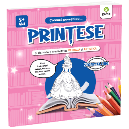 Cărți pentru copii - Creeaza povesti cu... PRINTESE