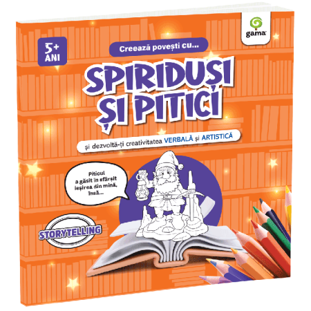Cărți pentru copii - Creeaza povesti cu... SPIRIDUSI SI PITICI