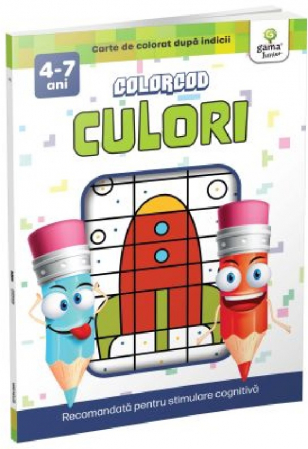 Books for children - Colors. Colorcode 4-7 years