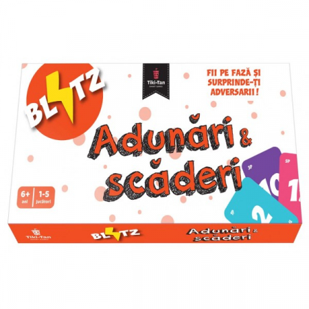 Cărți pentru copii - Adunari si scaderi. Blitz