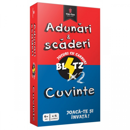 Cărți pentru copii - Pachet BLITZ Cuvinte / Adunari si scaderi