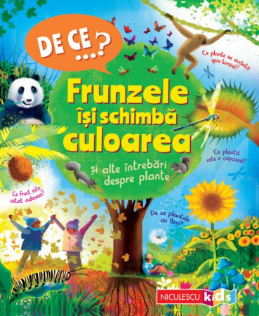 Cărți pentru copii - DE CE…? Frunzele isi schimba culoarea si alte intrebari despre plante - Andrew Charman