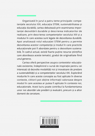 Dezvoltarea durabila prin abordarea STEM a educatiei si a competentelor secolului XXI - Cristina Tripon [1]