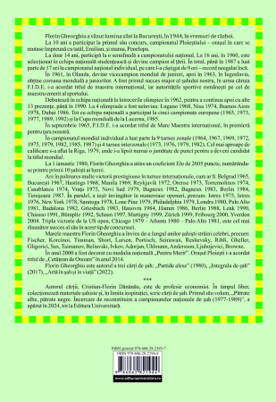 Diagonala infinită. Cariera lui Florin Gheorghiu, ilustrată cu 3549 de partide [1]