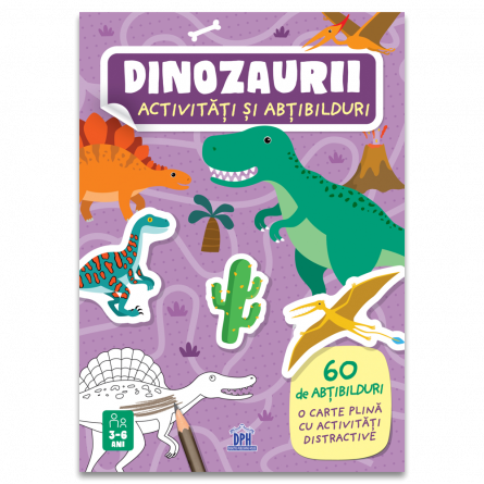 Cărți pentru copii - Dinozaurii. Activitati si abtibilduri - Irena Trevisan