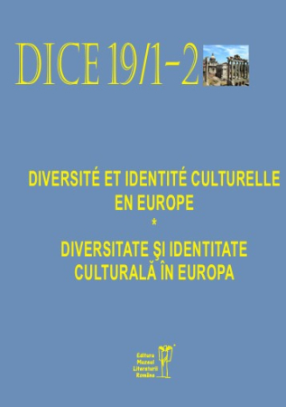 DICE - Diversity and Cultural Identity in Europe - Diversity and Cultural Identity in Europe. No. 19/1-2